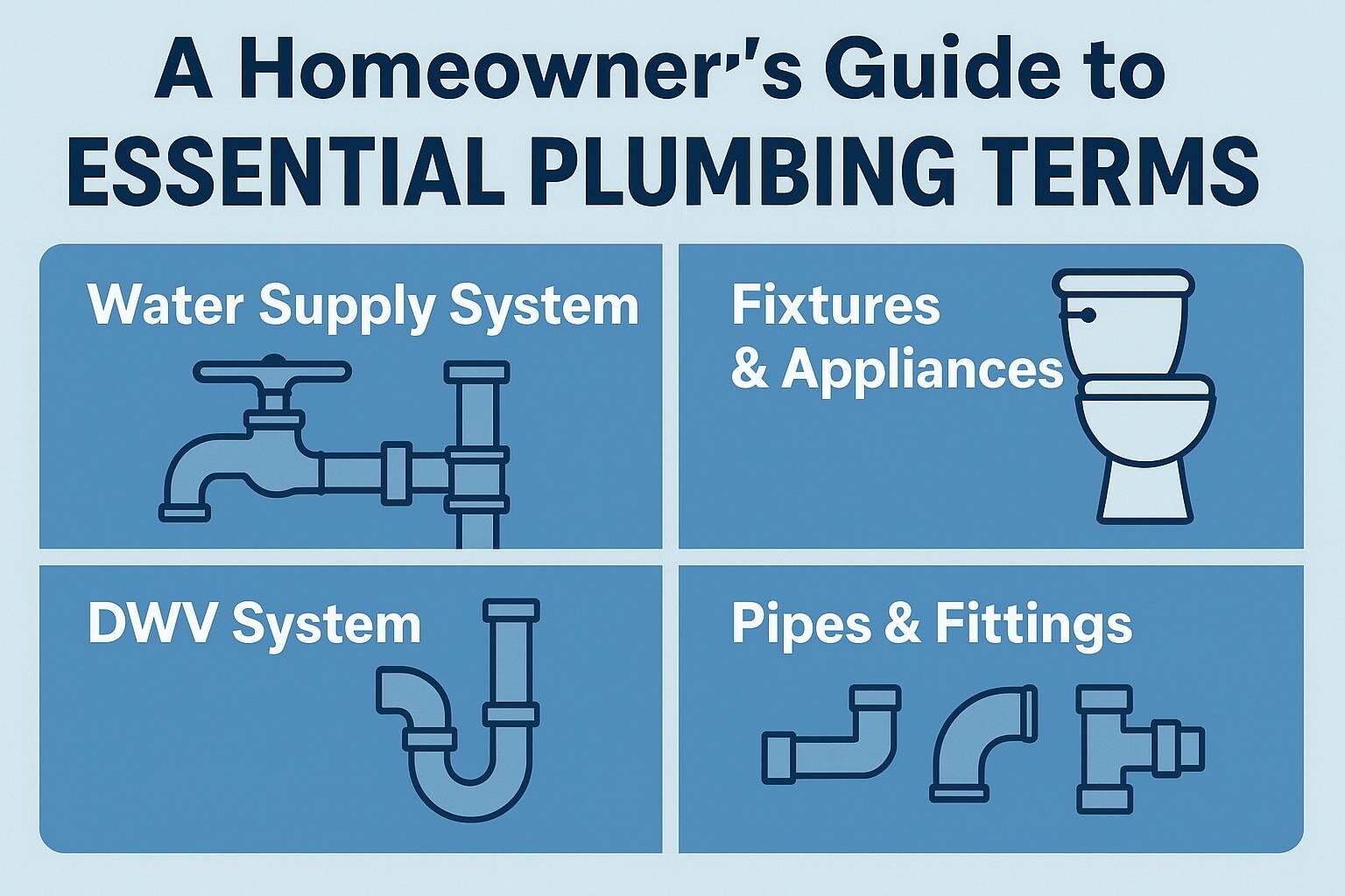 glossary of plumbing terms